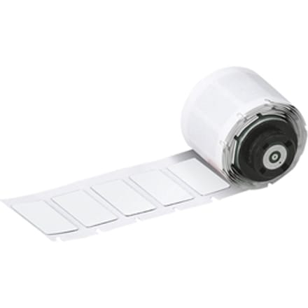 Brady M6-04-7593-WT gelamineerde polyester labels wit | 27 mm x 18 mm (origineel)
