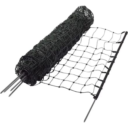 Gallagher Hobbynet (Groen, 65/1-5/Z-15m) - Niet-geleidende netafscheiding voor hobbydieren