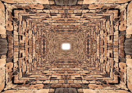 Abstract Stone Design Photo Wallcovering