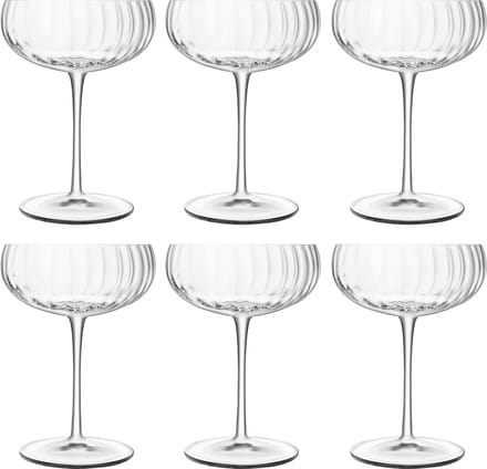 Luigi Bormioli Speakeasy Swing - Champagneglas - 30 cl - 6 stuks