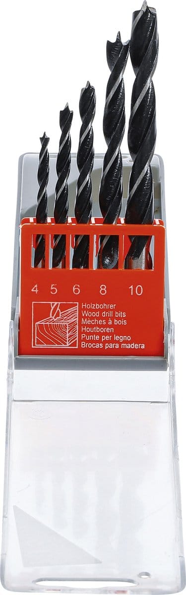 BGS Houtboorset - 4 t/m 10 mm - 5 delig