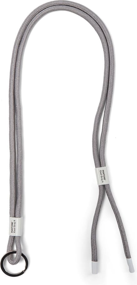 Copenhagen Design - Sleutelhanger Verstelbaar - Cool Gray 9 - Nylon - Grijs