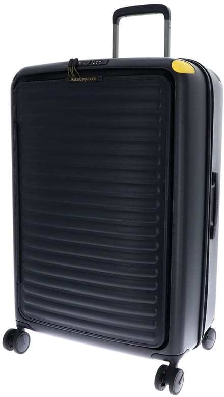 MANDARINA DUCK trolley Smart Duck Exp Trolley Dark Gloss zwart 75cm