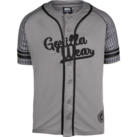 Gorilla Wear 82 Baseball Jersey - Grijs - M