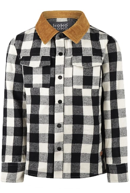 Koko Noko - Vest - Jack - Zwart - Maat 134