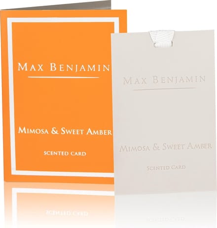Max Benjamin Geurkaart - Mimosa & Sweet Amber