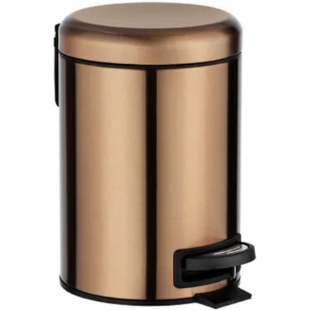 Wenko Pedaalemmer Leman Metallic 3l Rvs Koper 17x25x22,5cm