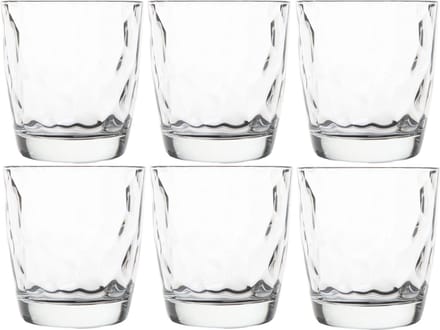 Bormioli Rocco Drinkglazen - 12x stuks - transparant - 300 ml - waterglazen