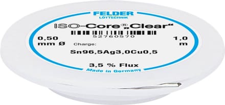 Felder LAttechnik ISOCore Clear SAC305 Soldeertin Spoel Sn96