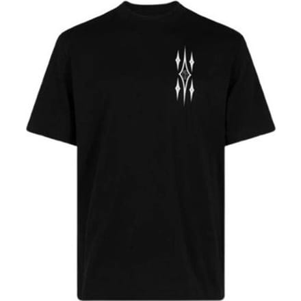 T-shirt Korte Mouw Amiri ARGYLE TEE BLACK