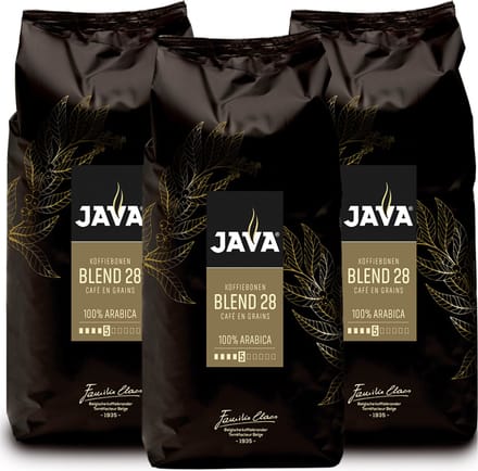 Koffiebonen JAVA Blend 28 - 3 x 1kg