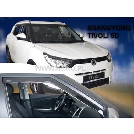 J&;J AUTOMOTIVE | Heko Wind deflectors Voor Ssangyong Tivoli 5P vanaf 2015