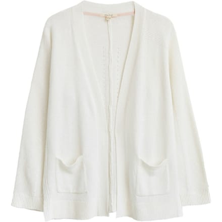 White Stuff Tiana Cardi Nat White Taglia: 20 | Cardigan Outlet | Donna | Bianco