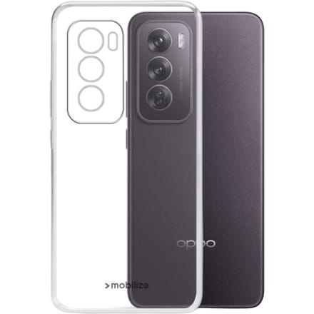 Mobilize OPPO Reno12 Siliconen (TPU) Hoesje Transparant