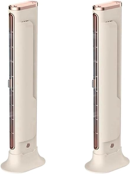 Persoonlijke Airco - Ventilator Koeler - Persoonlijke Koeling - Snelle Luchtkoeling - Compact Formaat - Beige Wit