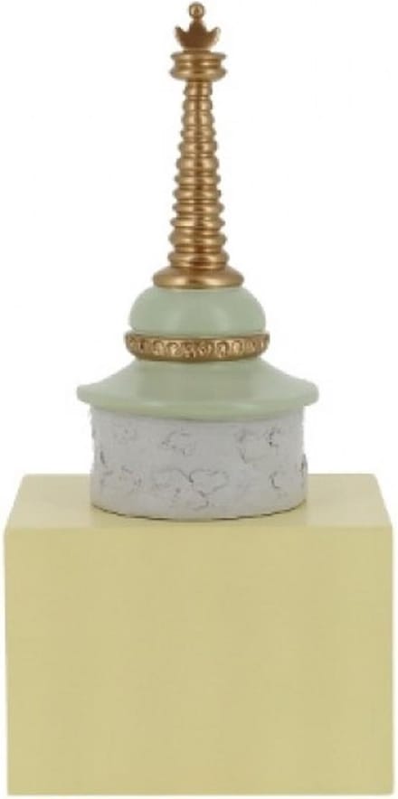 Musée Imaginaire - Kunsthars Kuifje beeld - Chorten toren