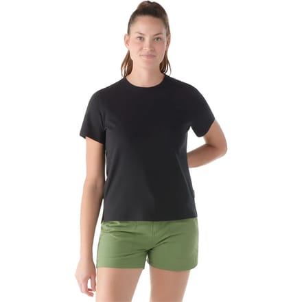 Dames T-shirt Smartwool Perfect Crew