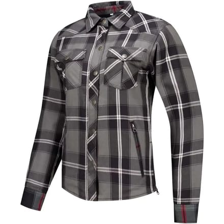 Motorshirt voor dames met ruiten Rusty Stitches Jack Liss V2
