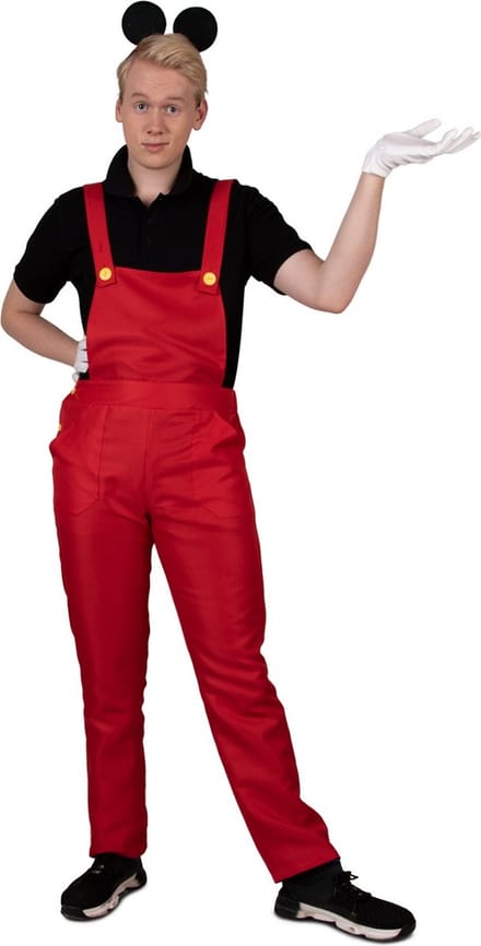 Loodgieter pak Mickey rood