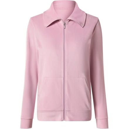 ESMARA Velours dames vest (Lila, XS (32/34))