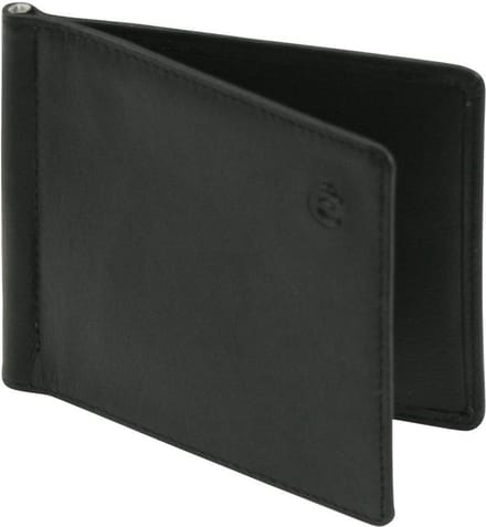 Esquire Logo Portemonnee Leer 10 cm - Jongens - Horizontaal - schwarz
