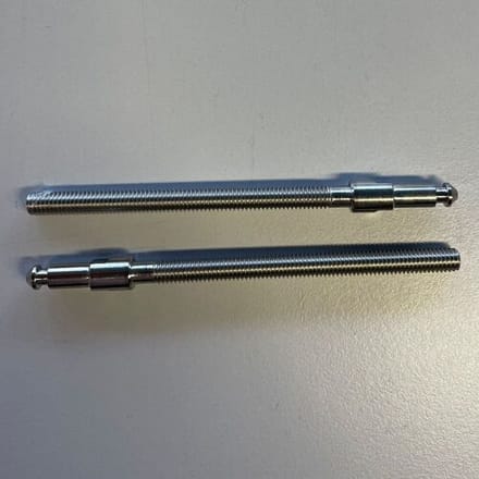 Ideal Standard set with long threaded shaft for Tonic WC seat K706101, EW05667