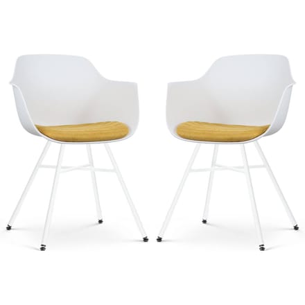 Set van 2 eetkamerstoelen Noa-Liz | Nolon
