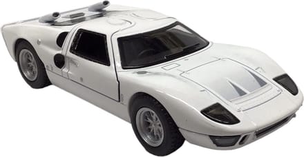 Kinsmart Auto Ford Gt40 Mkii 1966 Die-cast 1:36 Wit