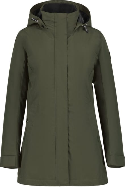 ICEPEAK ALNA Dames Outdoorjas - Groen - Maat 36