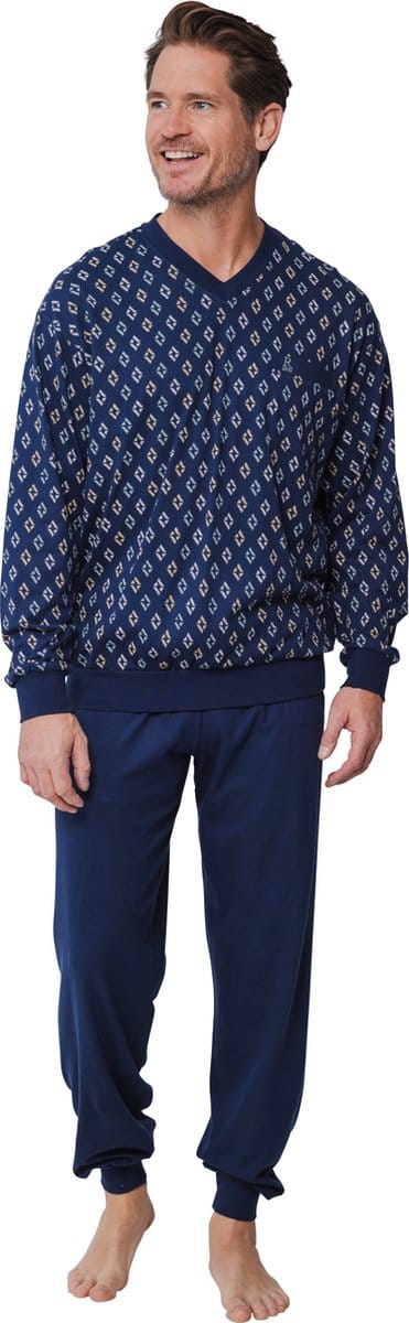 Robson heren pyjama 27242-718-2 - Blauw - M/50