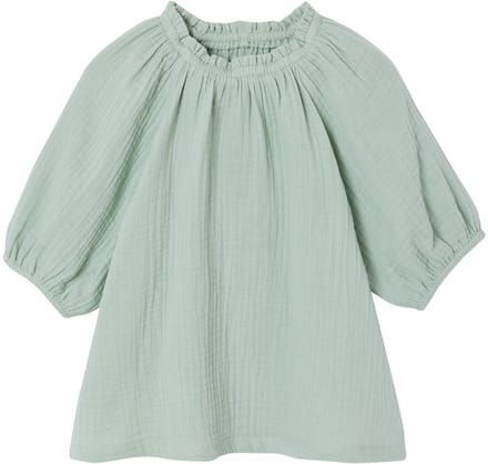 Vertbaudet Blouse voor meisjes van katoengaas