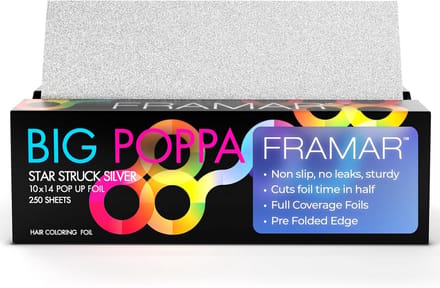 Extra Brede Pop-Up Haarfolie voor Highlights en Balayage - 250 Vel