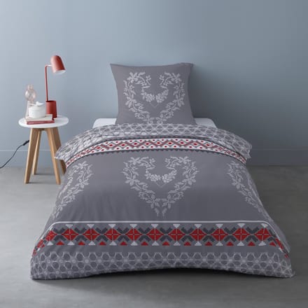 Luxe Flanel dekbedovertrek 1 persoons Sigale