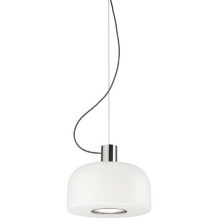 Flos Bellhop Glazen hanglamp - zilver - Ø 45 cm