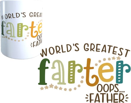 world's greatest farter, oops father mok - fun mok - vader mok