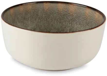 Set van 6 Excelsa Kommetjes Zeus – Beige Keramiek – Italiaans Design 14.5 x 6.5 cm