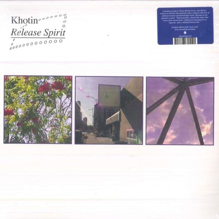 Disque LP KHOTIN - Libérer l'esprit GI411 Ghostly Interna 2023 US Dance & Electronica