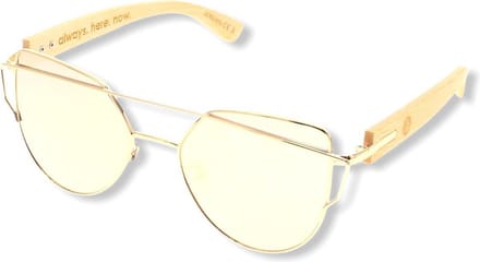 BEINGBAR Eyewear "Model 7" Sustainable Bamboo Sunglasses
