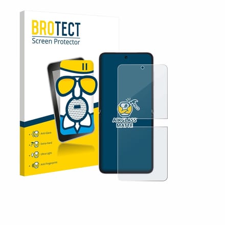 BROTECT - Screenprotector voor Honor Magic V Flip 2 - Folie Beschermfolie Beschermglas matte
