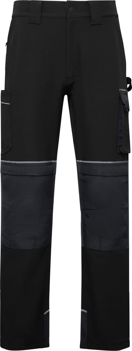 Roly Multi-pocket Stretch Work Trousers Wall RY9207 - Black 02 - 60
