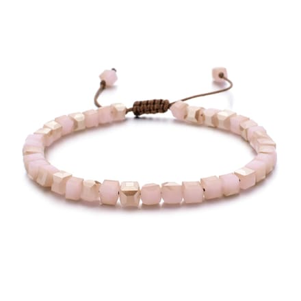 Sorprese armband - Ibiza - roze - verstelbaar - cadeau - Model C