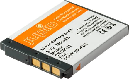 Jupio NP-FD1 Infochip 700 mAh- Accu Camera