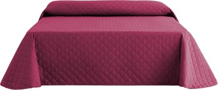 Belmarti Duo - Omkeerbare bedsprei 200 x 270 cm - Paars - Gerecycled polyester
