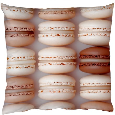 Sierkussens - Kussentjes Woonkamer - 45x45 cm - Macarons - Beige - Bruin