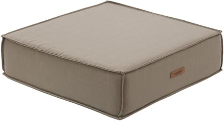 Hesperide Vloerkussen Korai - lichtbruin - PU-schuim/polyester - 45 x 45 cm - zitkussen