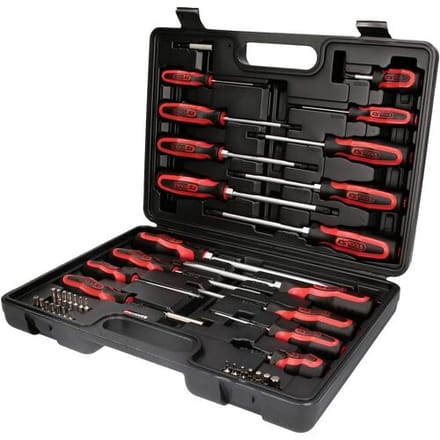 KS TOOLS Ergotor Schroevendraaier Koffer - 39 stuks - 159.0100