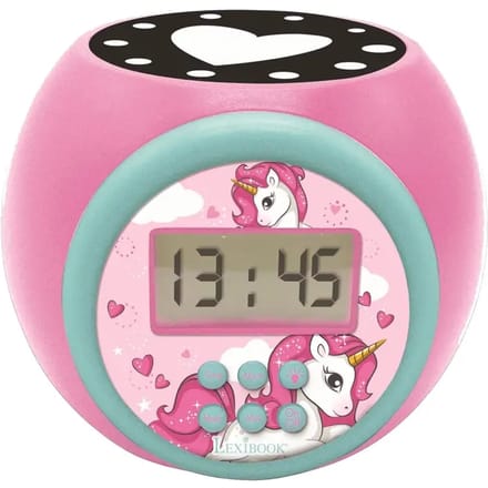 Lexibook Unicorn - alarm clock - electronic - desktop