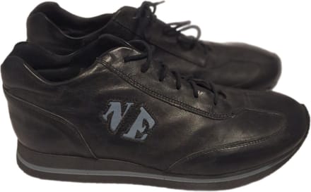 NEW EDITION-SNEAKER-13964-LEER-BLACK/BLEU-45