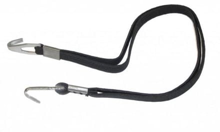 Spanband Zwart 58 x 3 x 3 cm - Stevige Spanriem met Haken