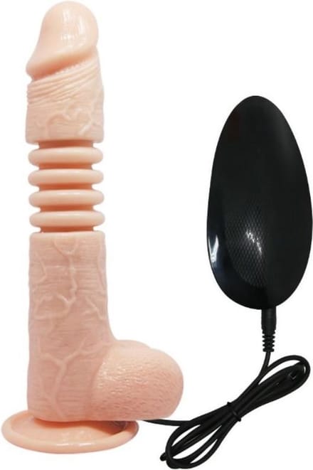 Baile Thunder Up - Dildo - Realistisch - Vibrerend - Op En Neer - Afstandsbediening
